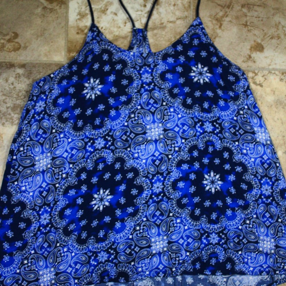 Patterned Tank Top